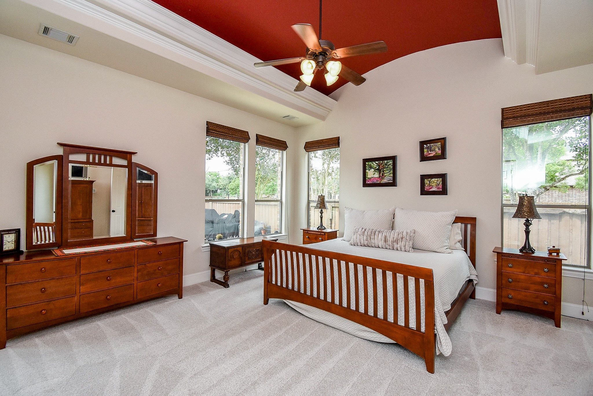 27427 Guthrie Ridge Lane Katy, TX 77494 - Photo 24 of 48 a bedroom with bed and balcony