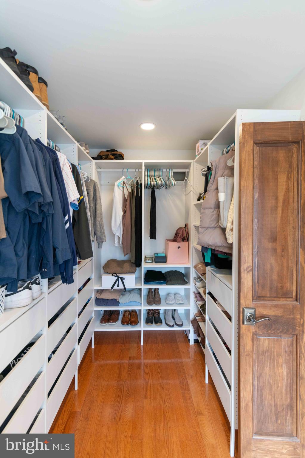 151 South Sandy Hill Road Coatesville, PA 19320 - Photo 37 of 91 a view of walk in closet with clothes and shoes