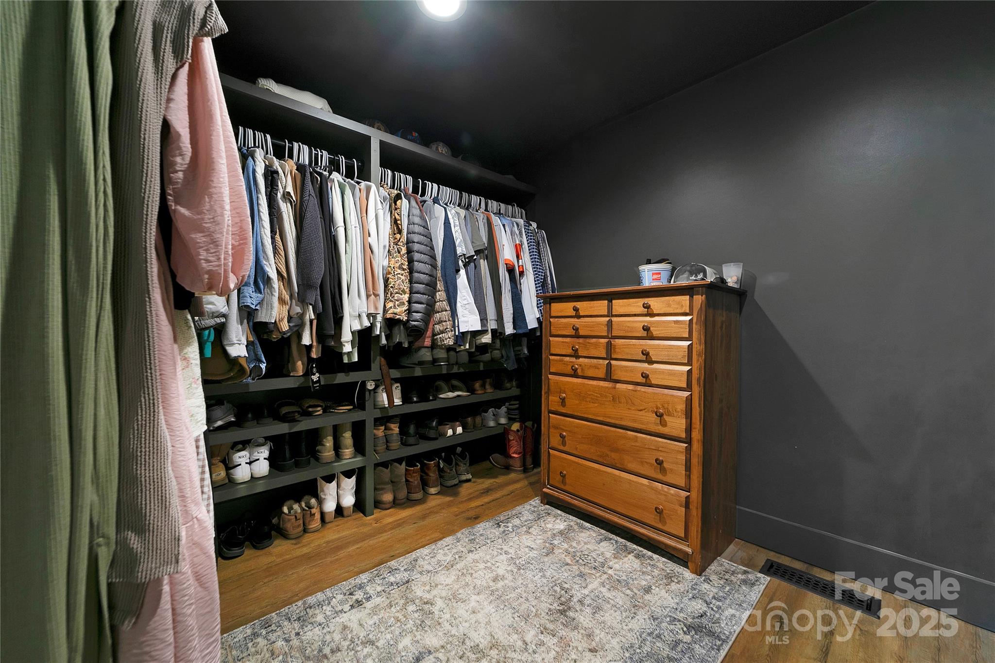 903 Middlefork Road Brevard, NC 28712 - Photo 31 of 45 a view of walk in closet with clothes and shoes