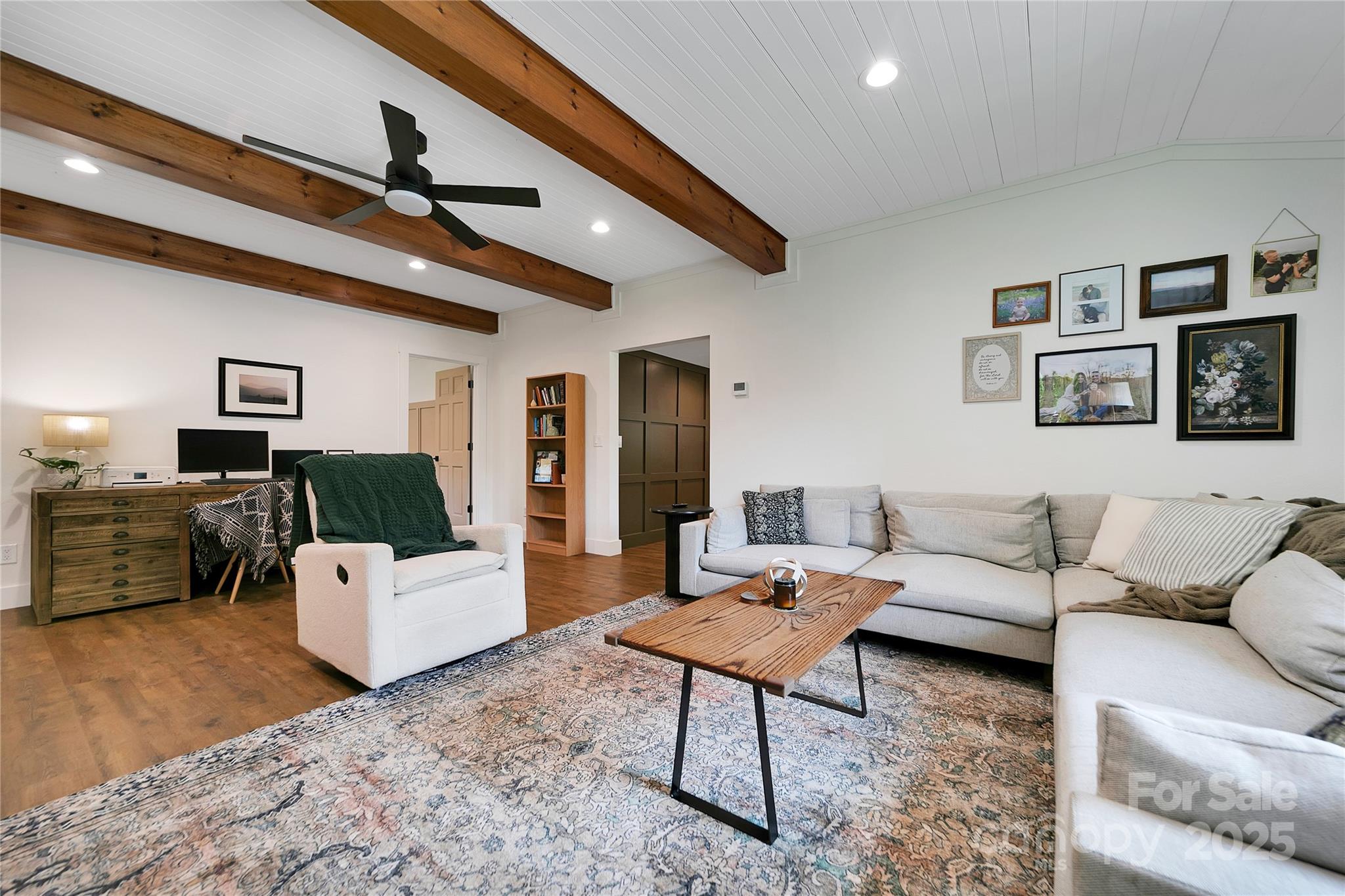 903 Middlefork Road Brevard, NC 28712 - Photo 9 of 45 a living room with furniture and wooden floor