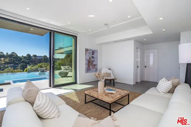 a bed room with a bed and a couch