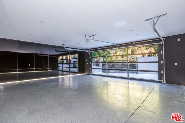 a view of a lake with a yard