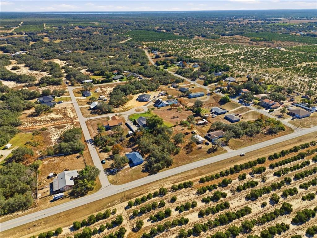 1830 Golfview Cutoff Road Babson Park, FL 33827 - Photo 9 of 16 an aerial view of residential building and street