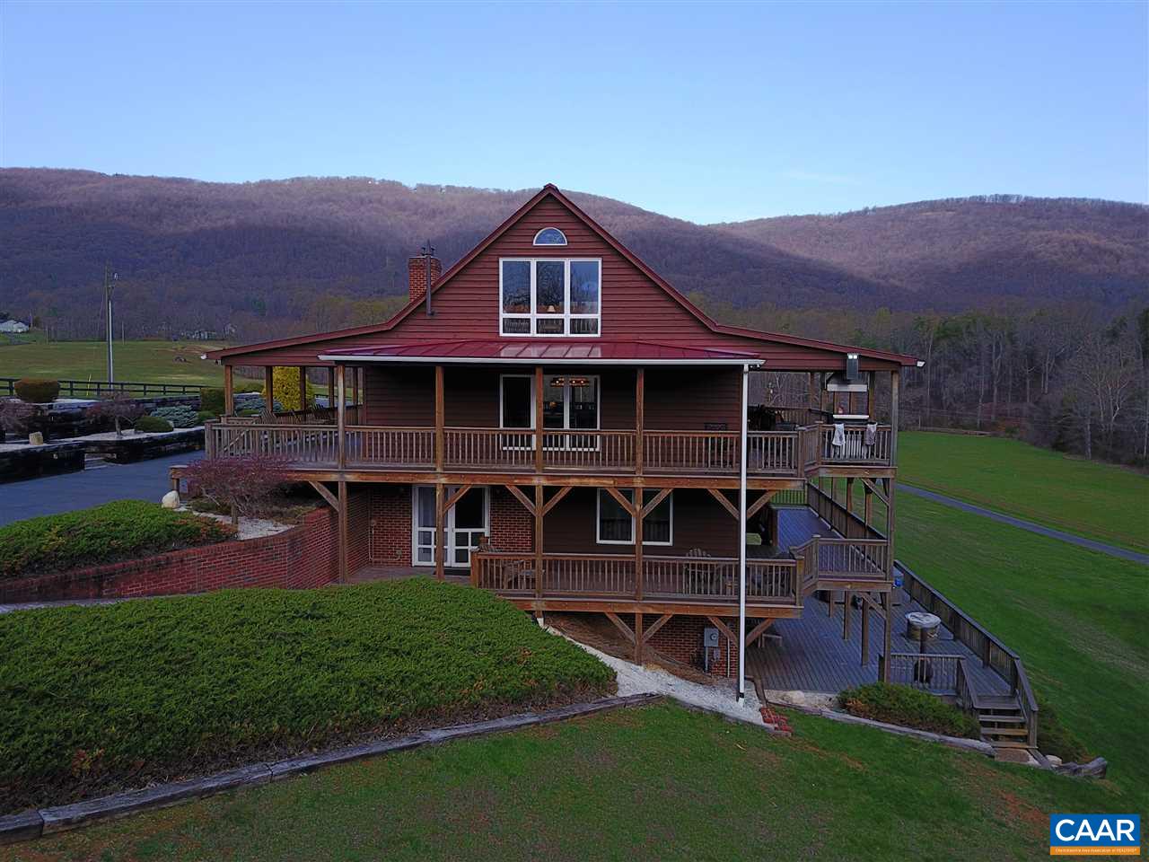 264 Twin Ridge Lane Afton, VA 22920 - Photo 1 of 49 front view of a house with a yard