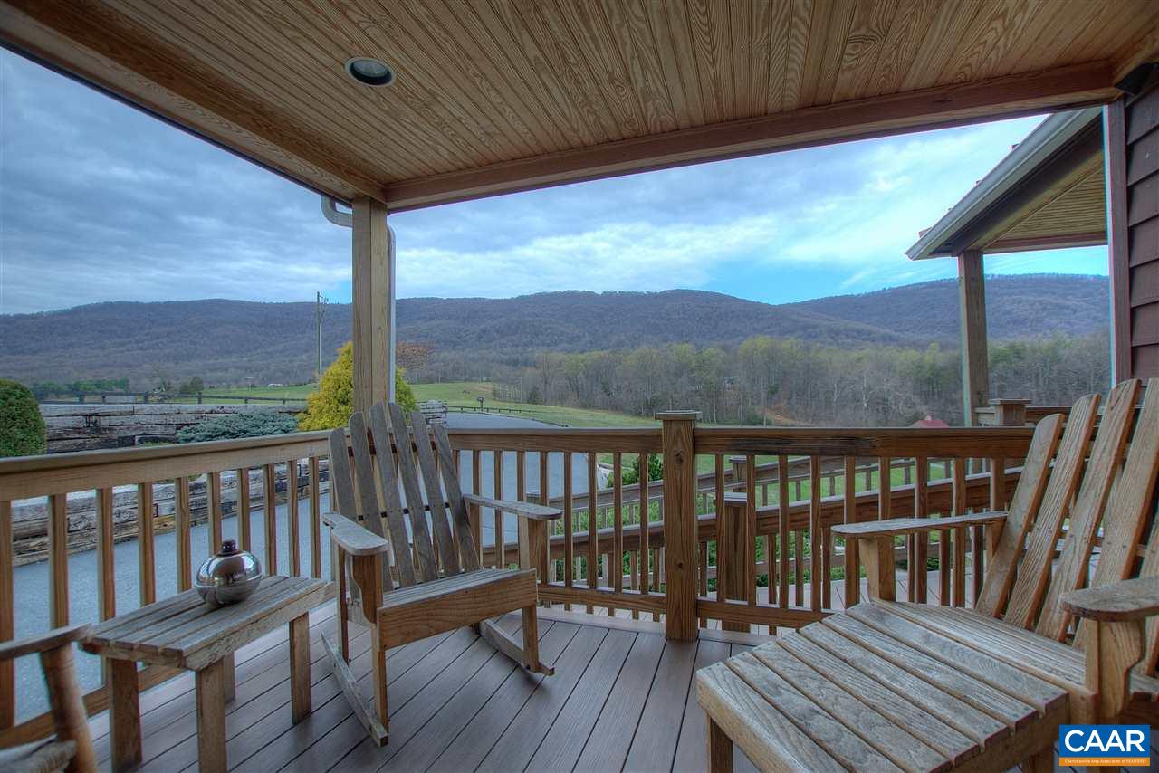 264 Twin Ridge Lane Afton, VA 22920 - Photo 3 of 49 a view of a two chairs in the balcony
