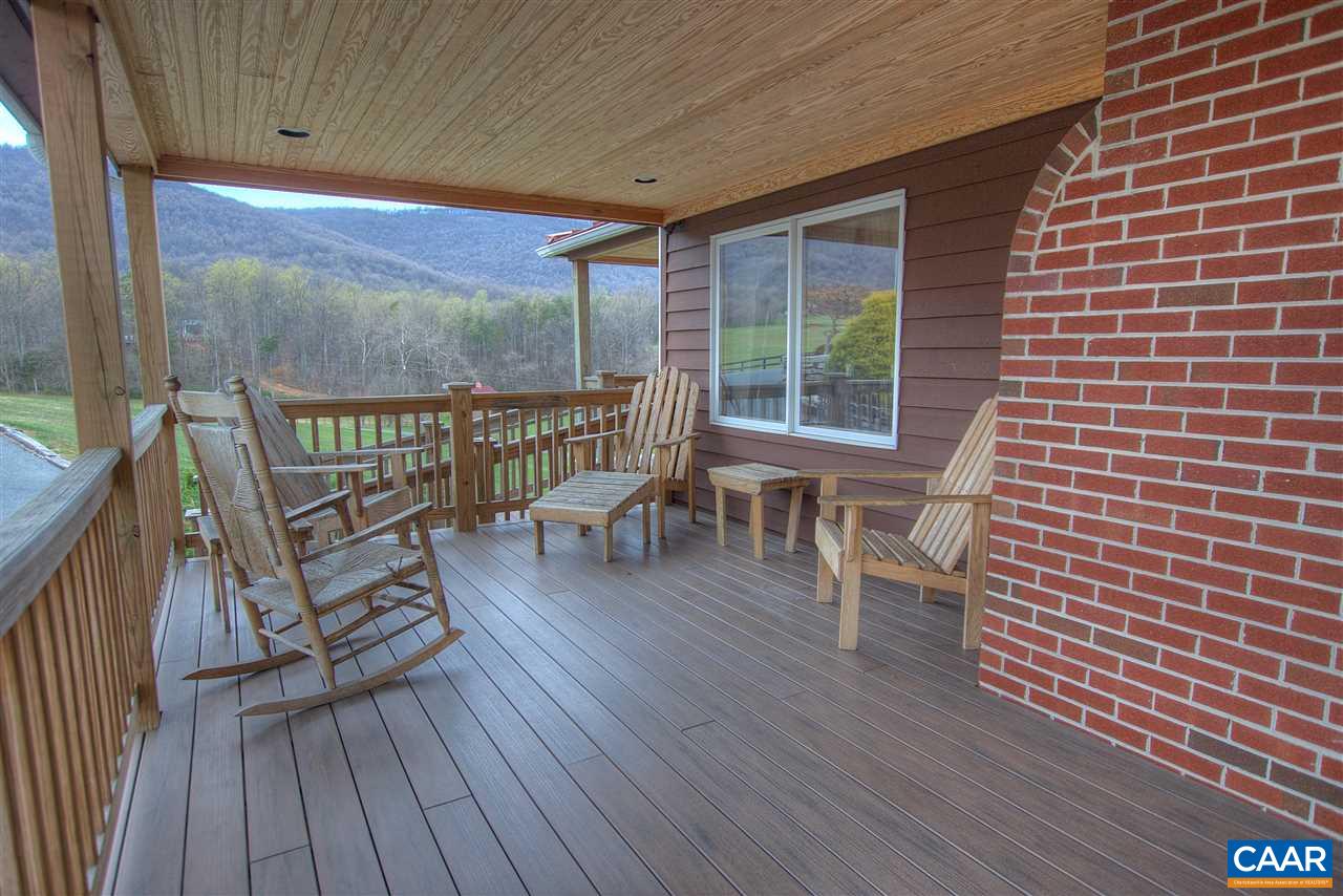 264 Twin Ridge Lane Afton, VA 22920 - Photo 37 of 49 a view of a balcony with chairs