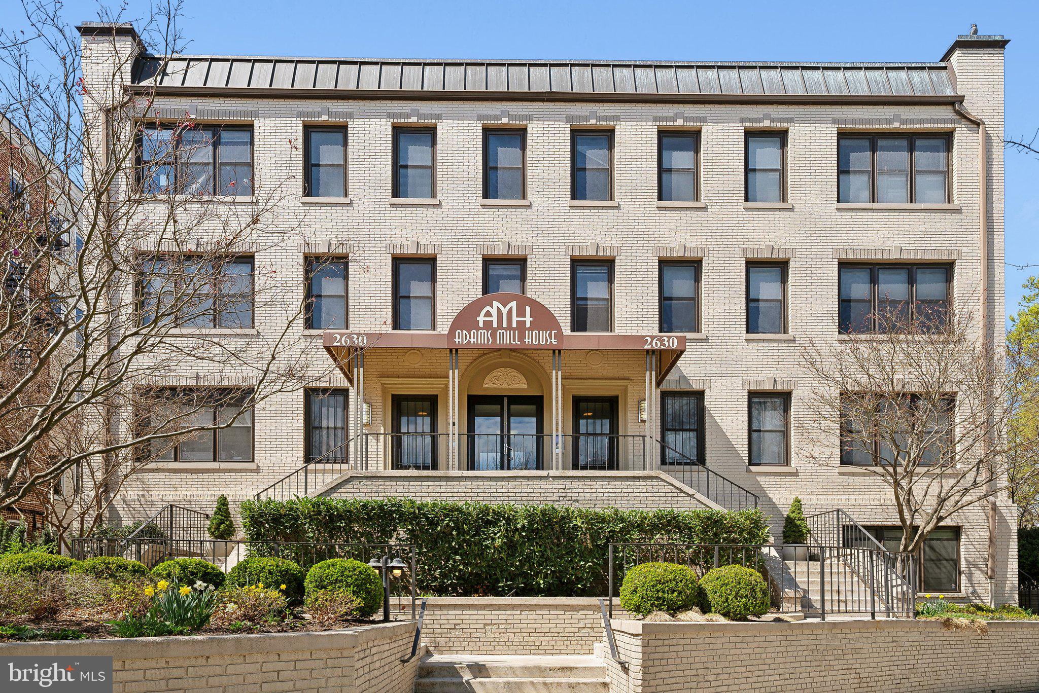 2630 Adams Mill Road Northwest, Unit 303 Washington, DC 20009 - Photo 1 of 18 a front view of a building