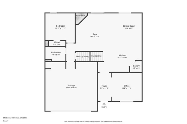 $440,000 | 545 Sienna Bluff, Dallas, GA 30132