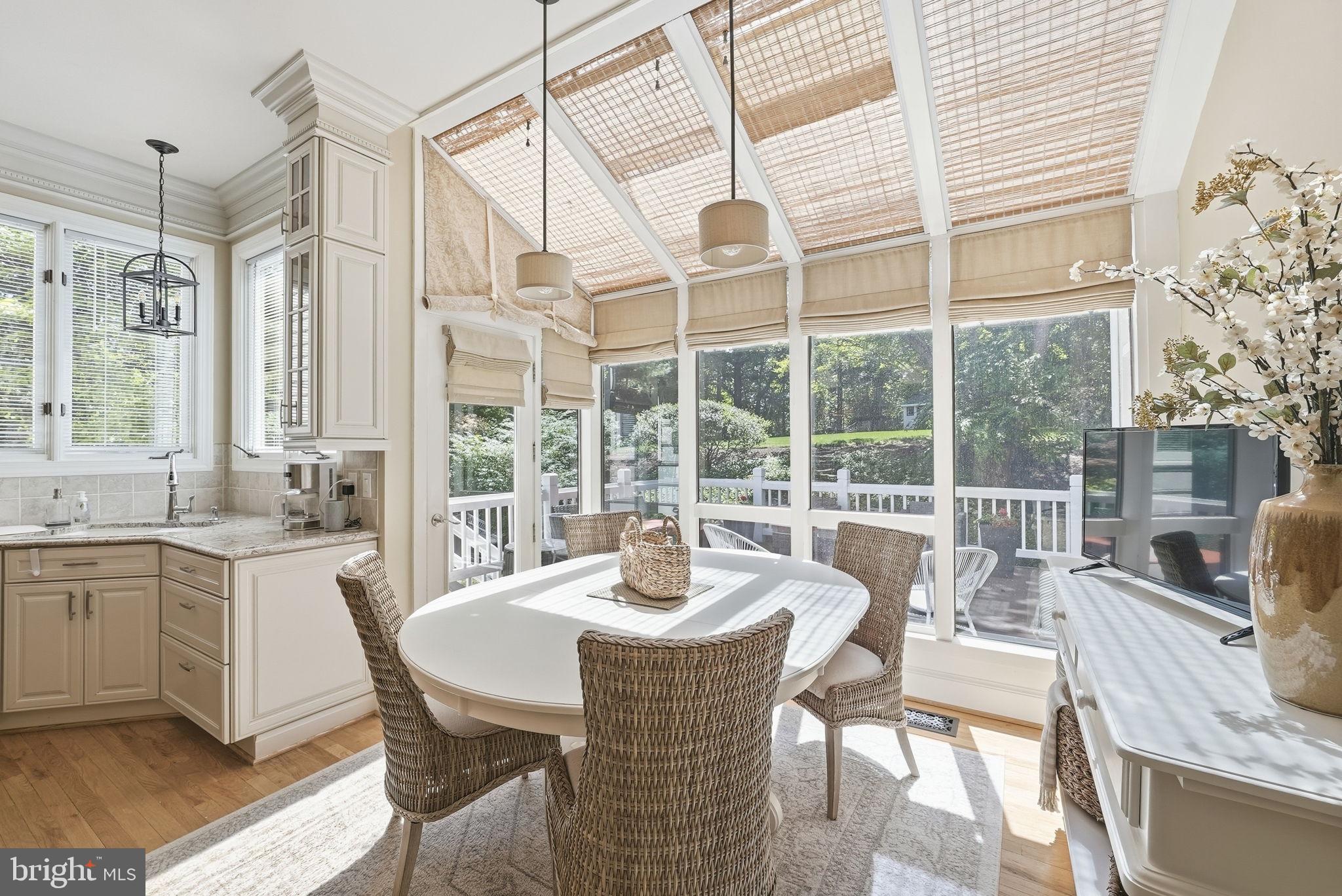 12309 Blair Ridge Road Fairfax, VA 22033 - Photo 15 of 80 EAT-IN KITCHEN OFF DECK
