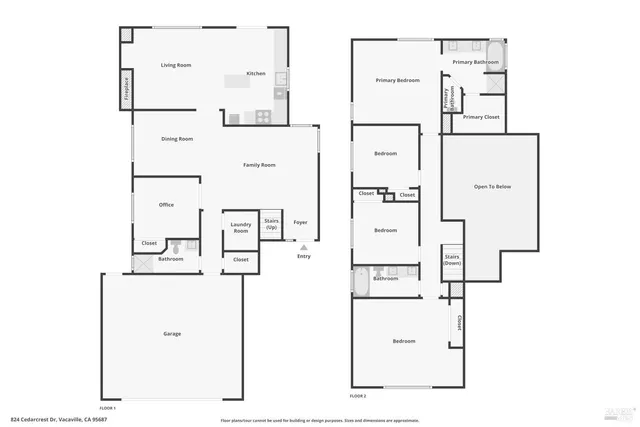 a aerial view of a house