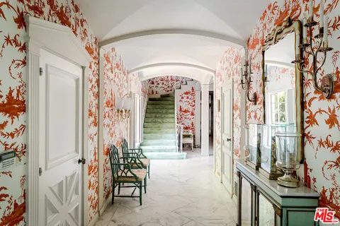 a view of entryway and hall