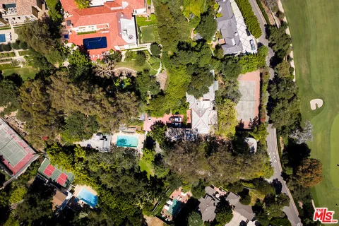 a view of a tree with a yard