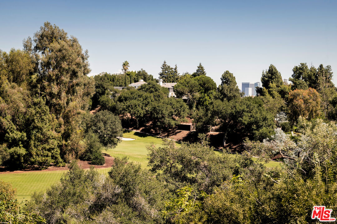 10934 Bellagio Road Los Angeles, CA 90077 - Photo 7 of 52 a view of a large yard with lots of green space