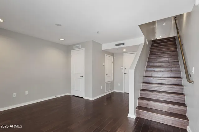 wooden floor in an empty room