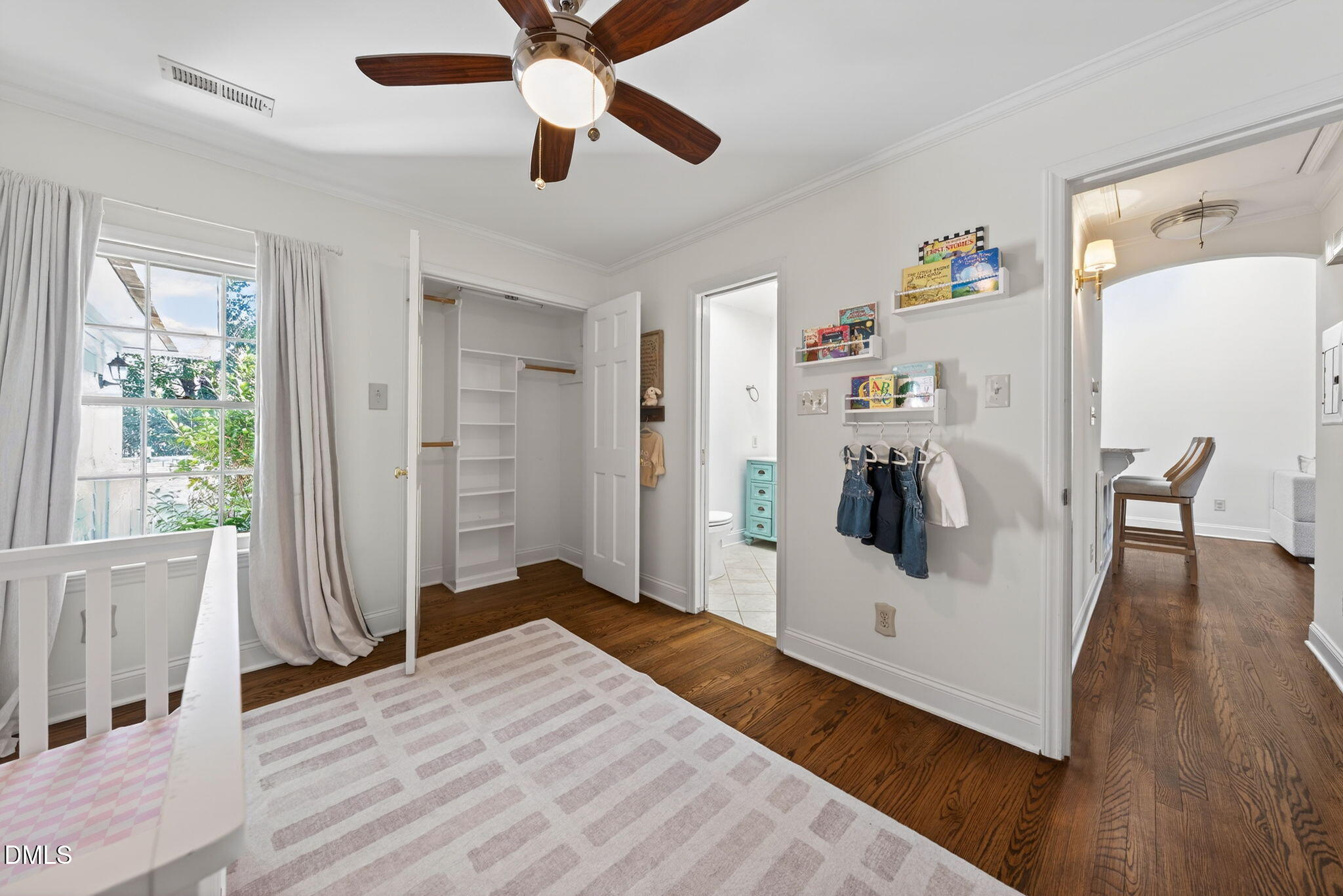 1901 Clark Avenue, Unit 105 Raleigh, NC 27605 - Photo 20 of 28 a view of a livingroom with furniture and wooden floor
