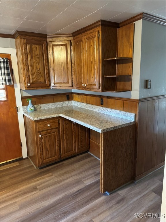 14807 Spruce Avenue Chester, VA 23836 - Photo 12 of 20 Kitchen featuring light stone countertops and wood