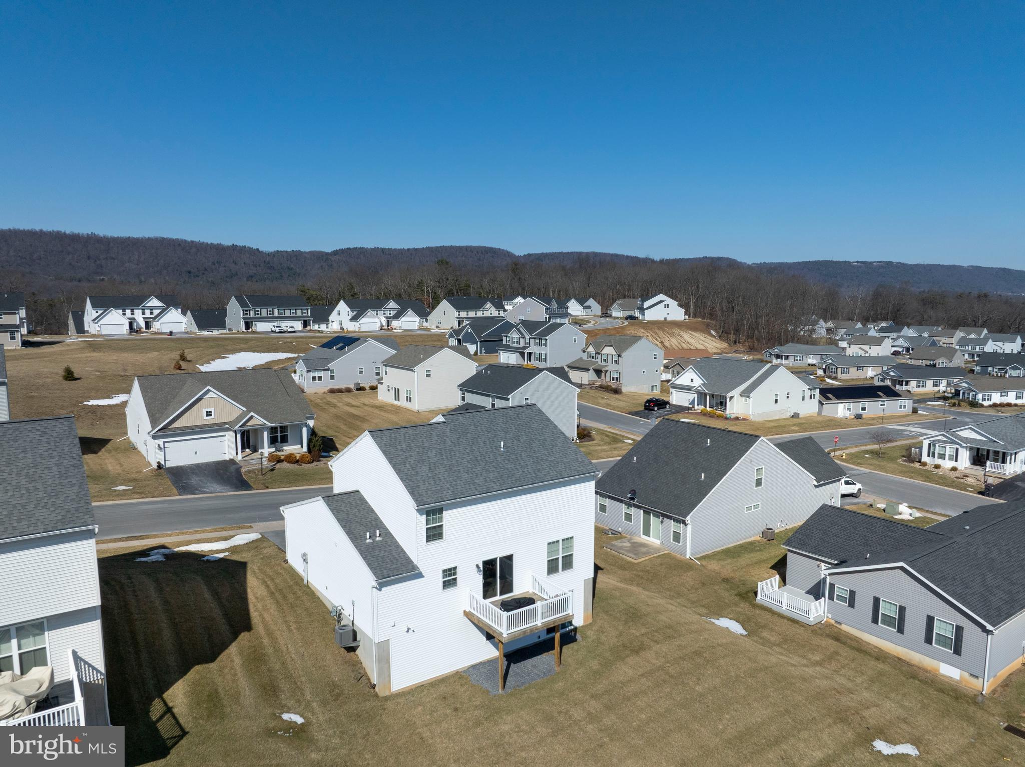 273 Fawn Valley Road State College, PA 16803 - Photo 43 of 47 an aerial view of a house with a mountain view