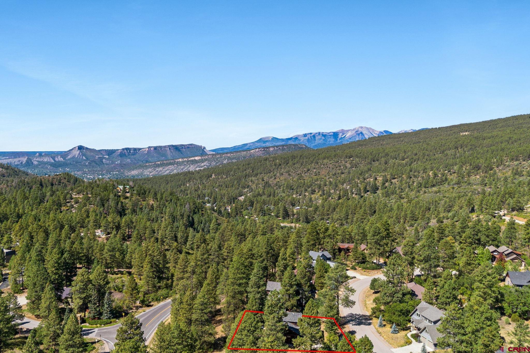 157 Window Lake Trail Durango, CO 81301 - Photo 38 of 39 a view of a lush green field with mountains in the background