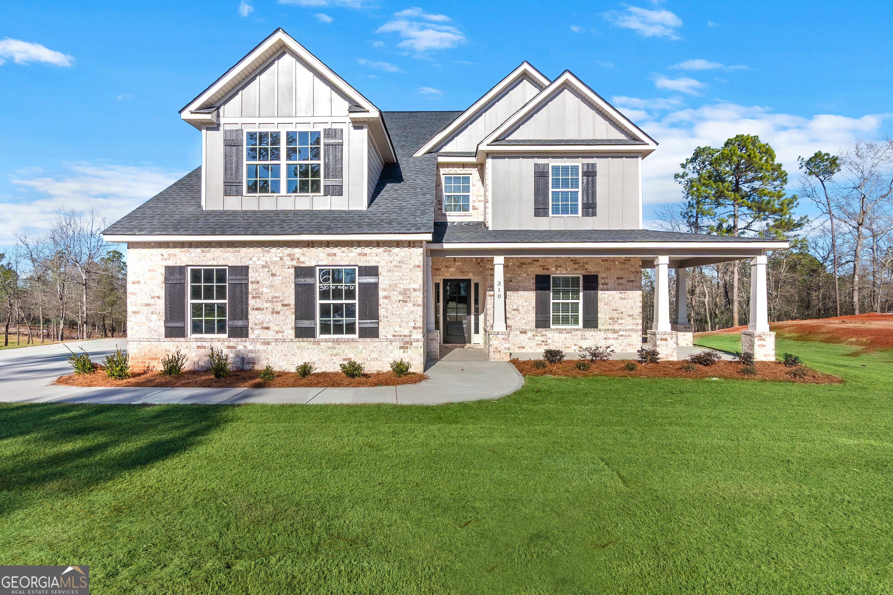 310 Air View Drive Warner Robins, GA 31093 - Photo 2 of 66 front view of a house with a yard
