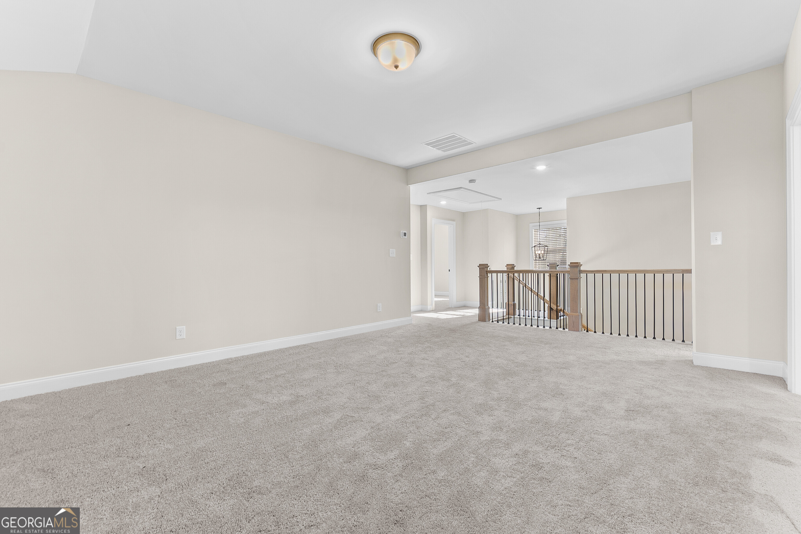 310 Air View Drive Warner Robins, GA 31093 - Photo 46 of 66 a view of a livingroom with a projector