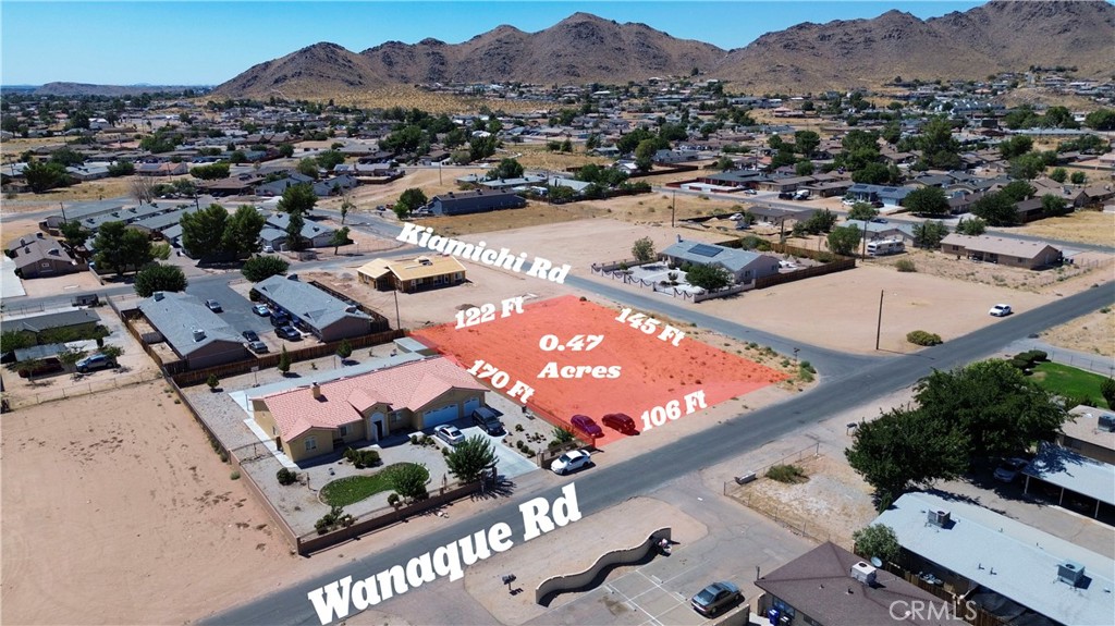 1 Wanaque Road Apple Valley, CA 92307 - Photo 1 of 18 Photo has been enhanced for marketing purposes. Property lines, labels, locations, and distances are approximate and not guaranteed.