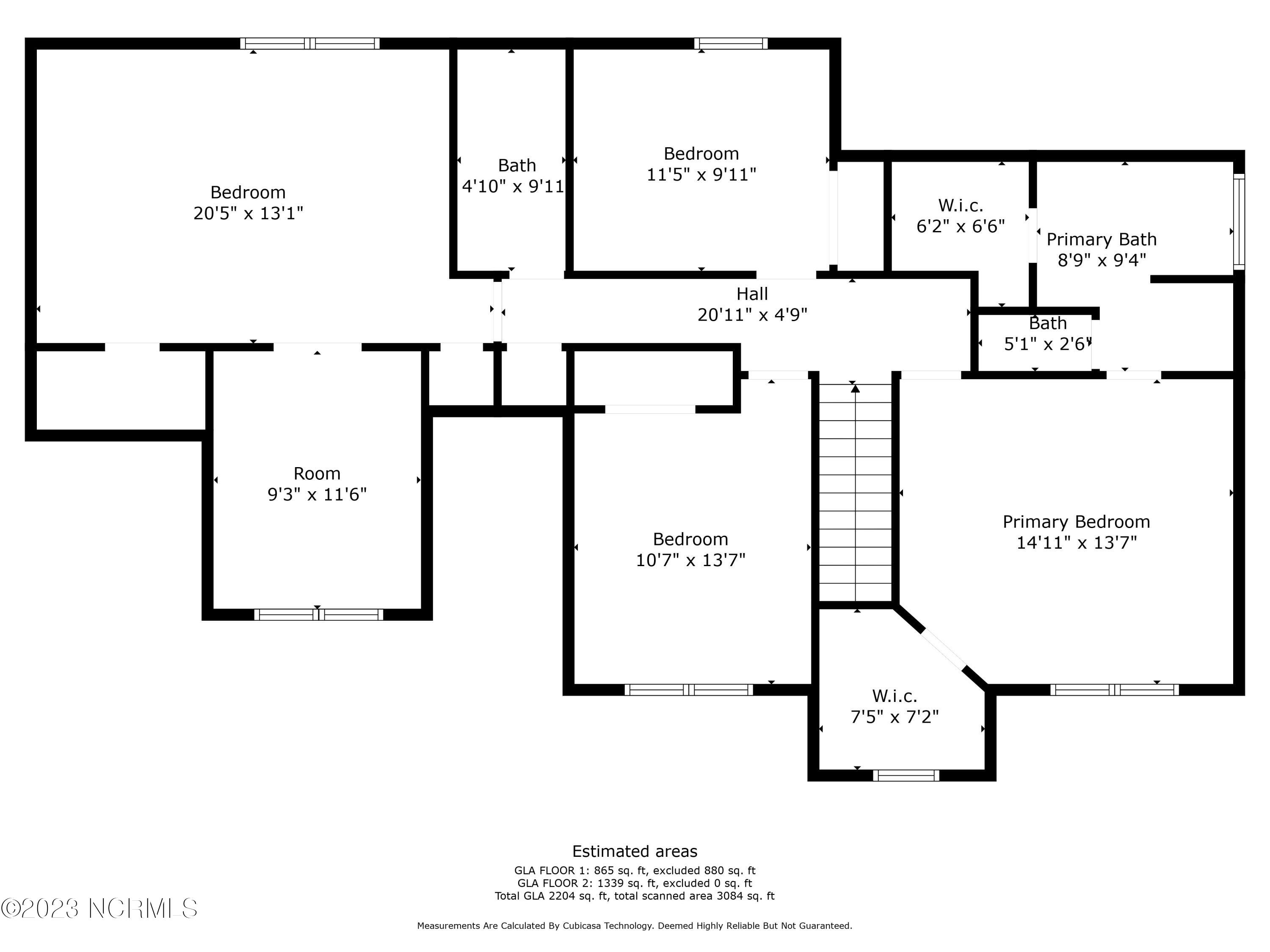 170 East Ridge Court Jacksonville, NC 28540 - Photo 51 of 52 2-Floorplan_2