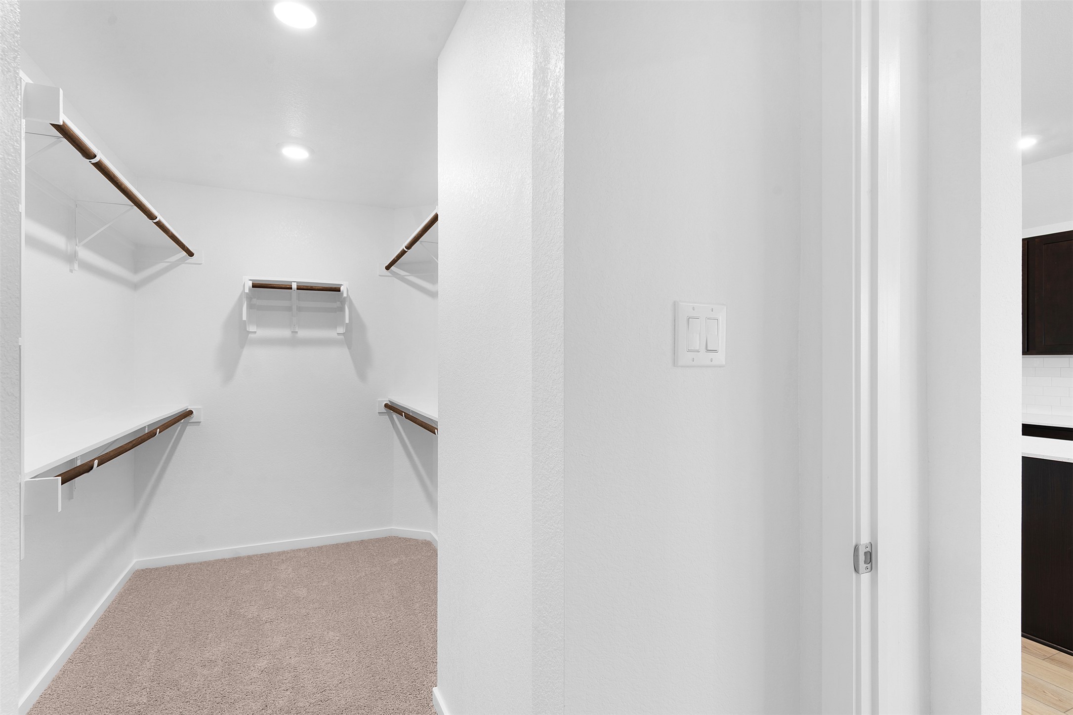 13721 Tucker Hedge Pass Elgin, TX 78621 - Photo 16 of 28 Spacious closet with light colored carpet