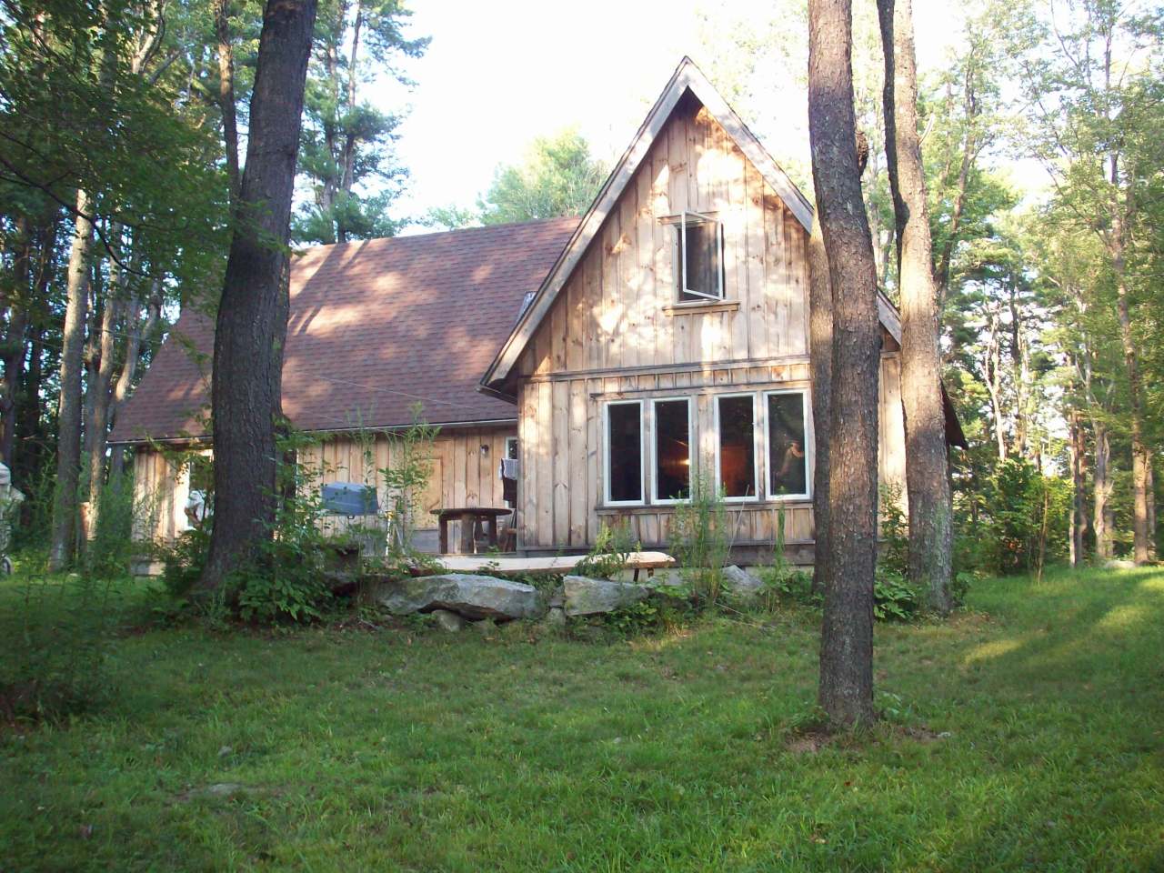 29 Becket Road Hinsdale, MA 01235 - Photo 4 of 41 a front view of house with a garden and patio