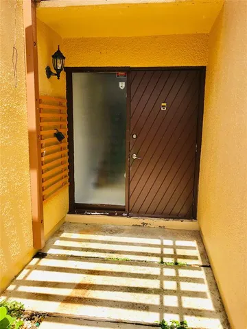 a view of a backyard with plants