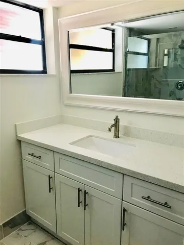 a close view of sink and tap