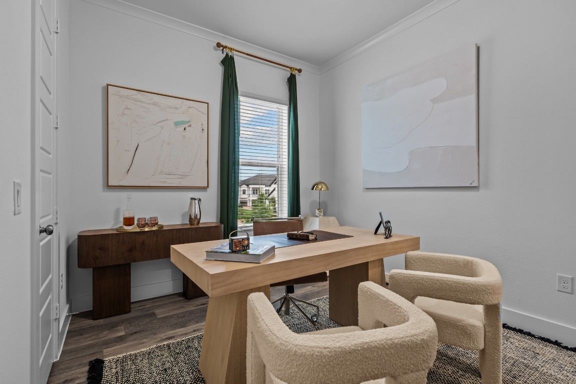 1664 Hillside Terrace, Unit 2117 Buda, TX 78610 - Photo 2 of 33 a bathroom with a sink and a mirror