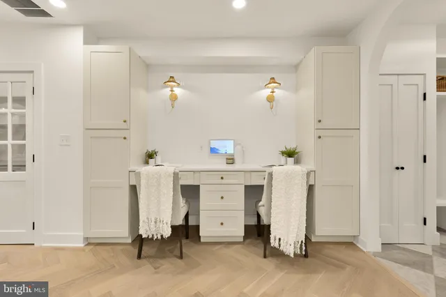 wooden floor in an empty room