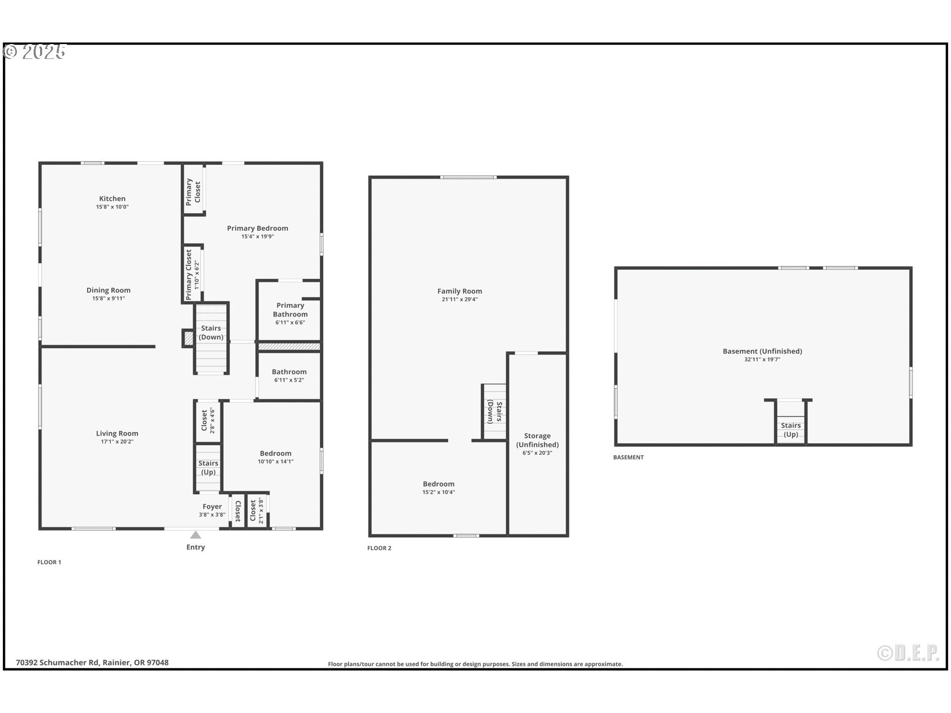 70392 Schumacher Road Rainier, OR 97048 - Photo 40 of 42 Floor Plan