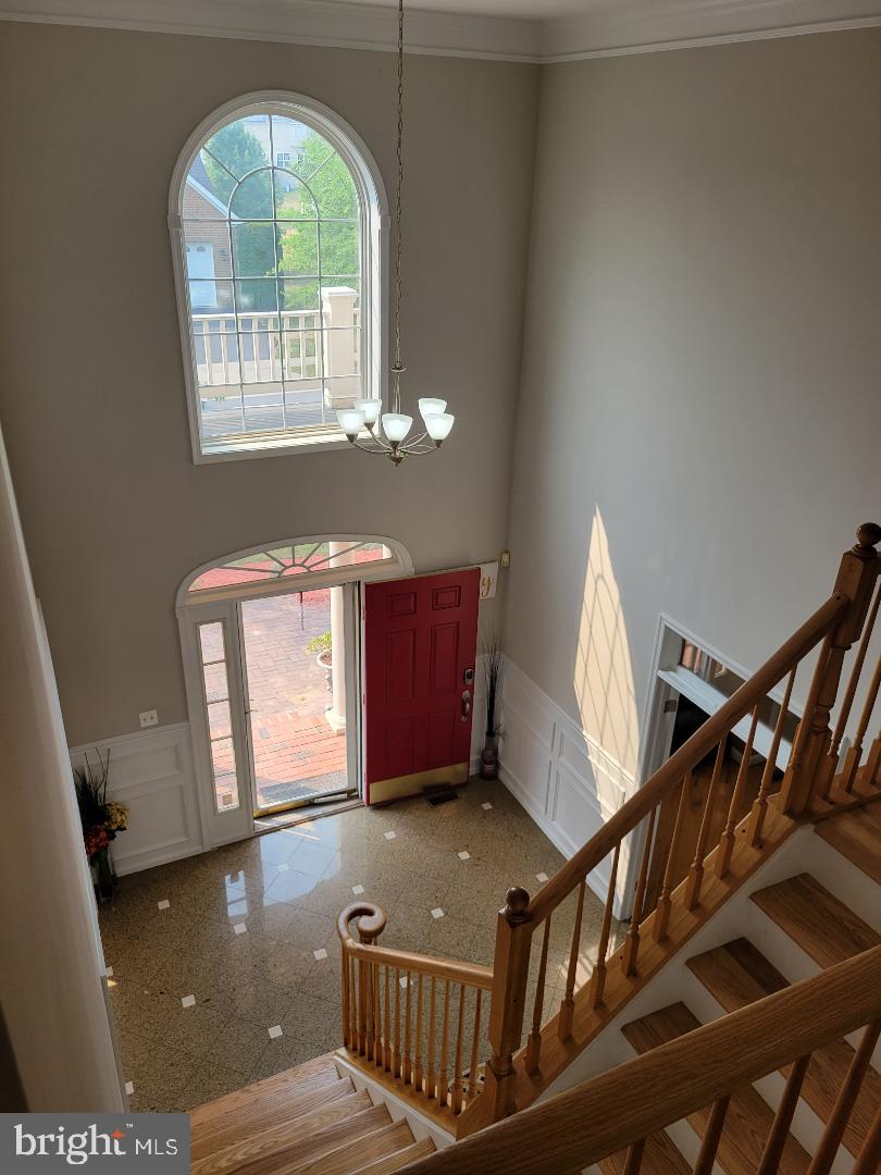 7606 Killbarron Drive Laurel, MD 20707 - Photo 7 of 63 View of foyer from second floor