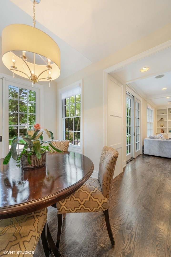 373 Elder Lane Winnetka, IL 60093 - Photo 12 of 53 a dining room with furniture and window