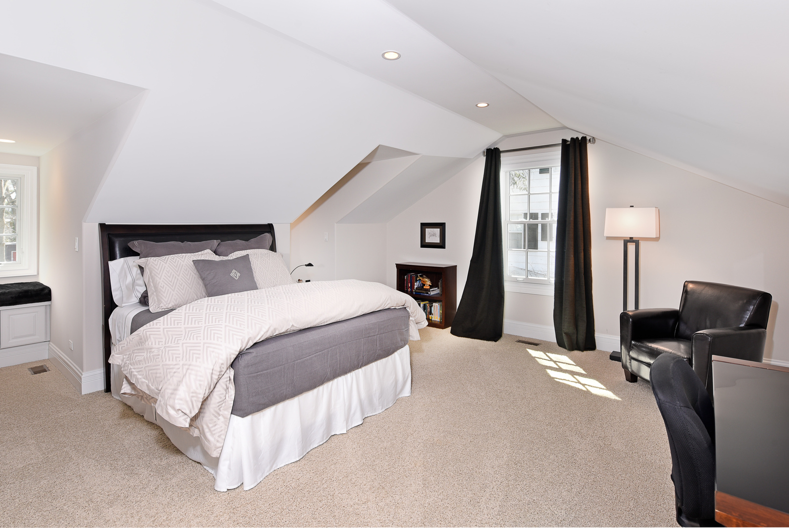 373 Elder Lane Winnetka, IL 60093 - Photo 24 of 53 a bedroom with bed and chair