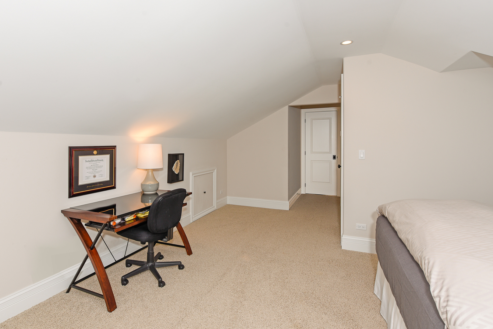 373 Elder Lane Winnetka, IL 60093 - Photo 26 of 53 a view of a workspace with furniture and a window
