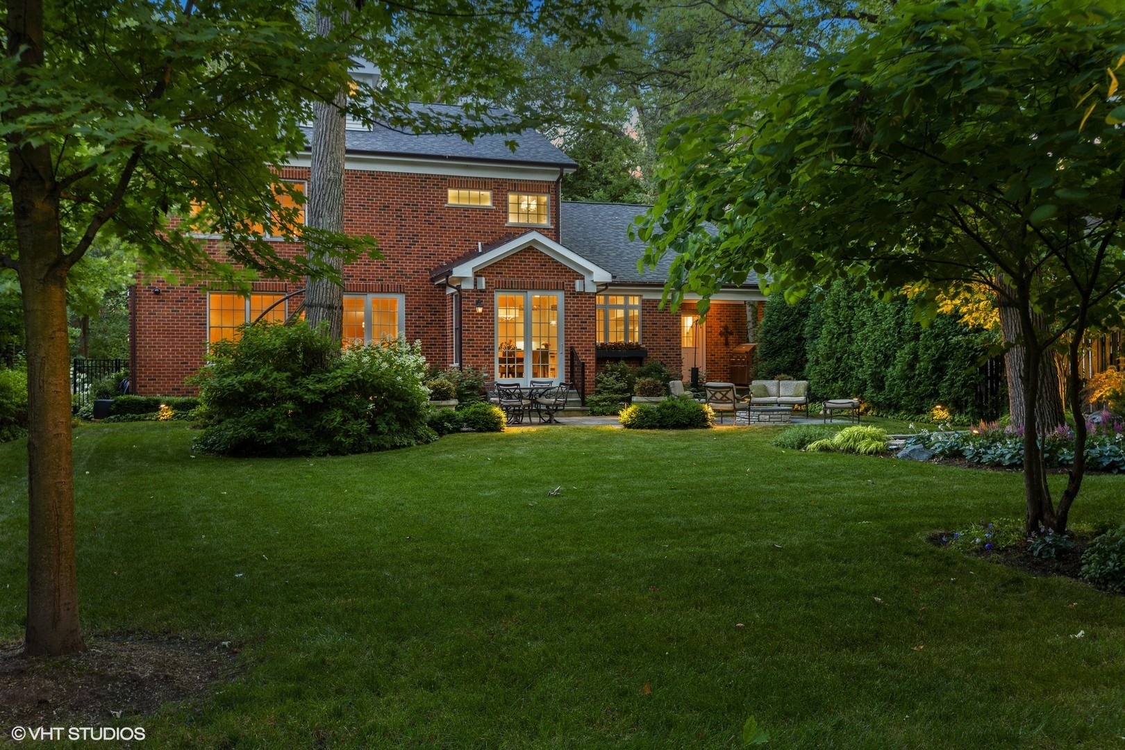 373 Elder Lane Winnetka, IL 60093 - Photo 39 of 53 a front view of a house with a yard
