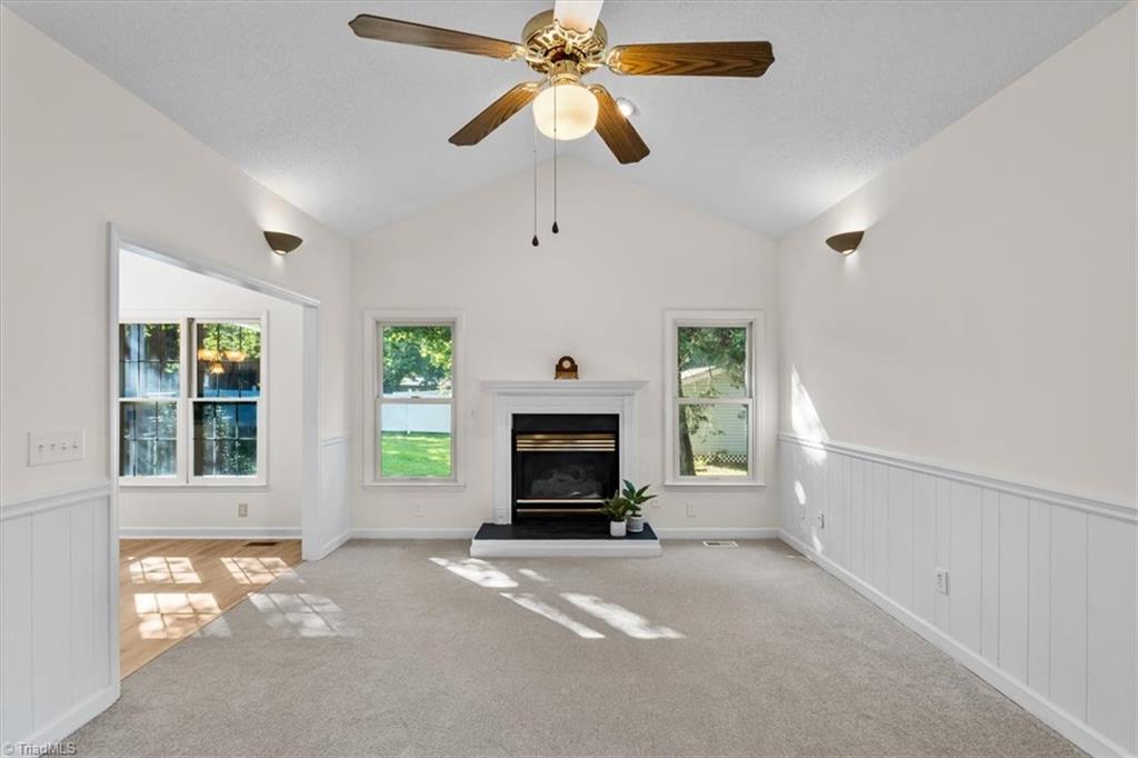 1213 Raspberry Run Graham, NC 27253 - Photo 20 of 39 Den/Vaulted Ceiling