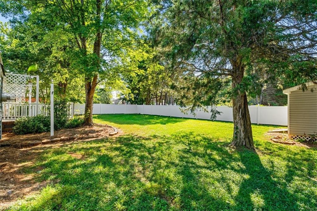 1213 Raspberry Run Graham, NC 27253 - Photo 38 of 39 Fenced in back yard