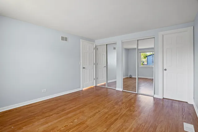 wooden floor in an empty room