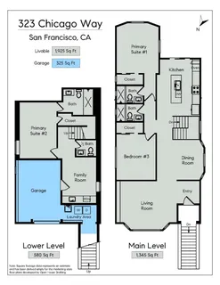 $1,498,000 | 323 Chicago Way, San Francisco, CA 94112