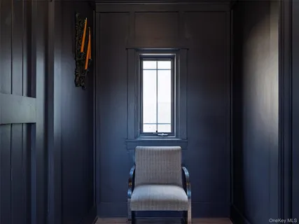 a view of livingroom with furniture and windows