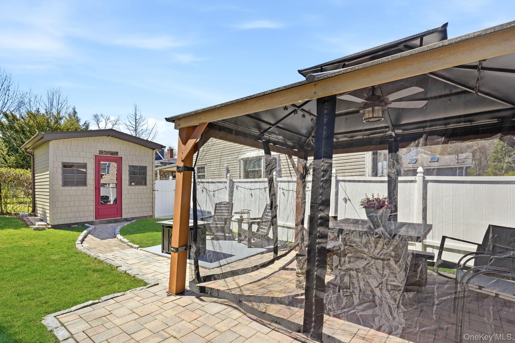 142 Orchard Road Mahopac, NY 10541 - Photo 6 of 29 Shed, Covered Patio for outdoor entertainment.