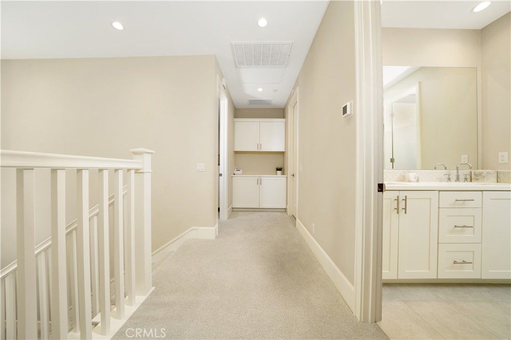 208 Villa Ridge Irvine, CA 92602 - Photo 39 of 46 a view of a hallway with closet area
