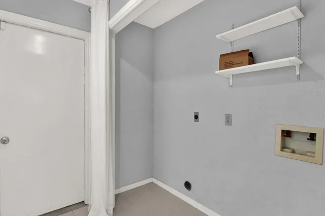 a bathroom with a window