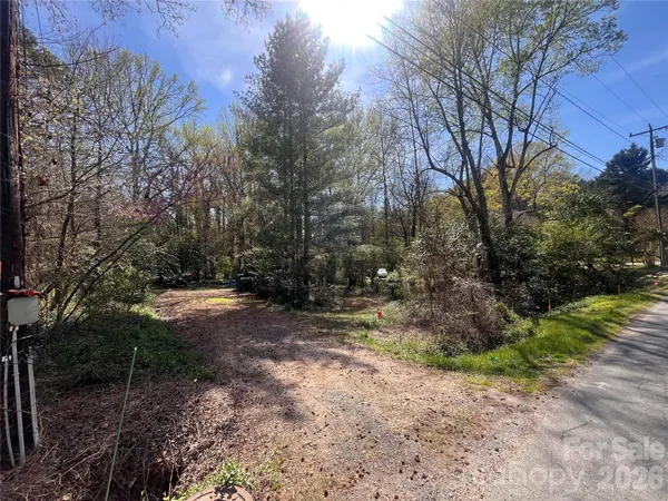 a view of backyard with green space