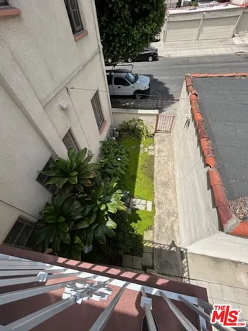 a backyard of a house