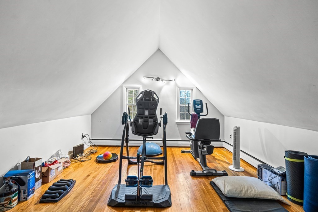 89 Willow Road Boxford, MA 01921 - Photo 11 of 22 a view of a room with gym equipment