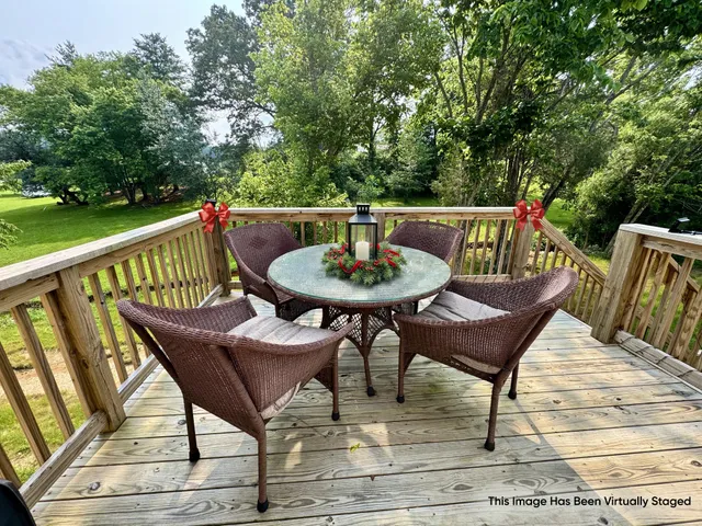 a bathroom with a double vanity sink and mirror